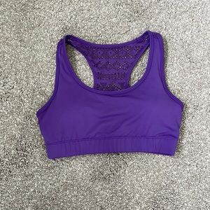 ZYIA Active purple sports bra